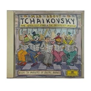 Mad About Tchaikovsky CD Deutsche Grammophon Bernstein Ozawa Roz Chast Art‎ 1993